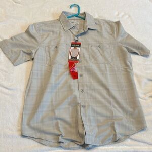 NWT Orvis short sleeve button up shirt Size M